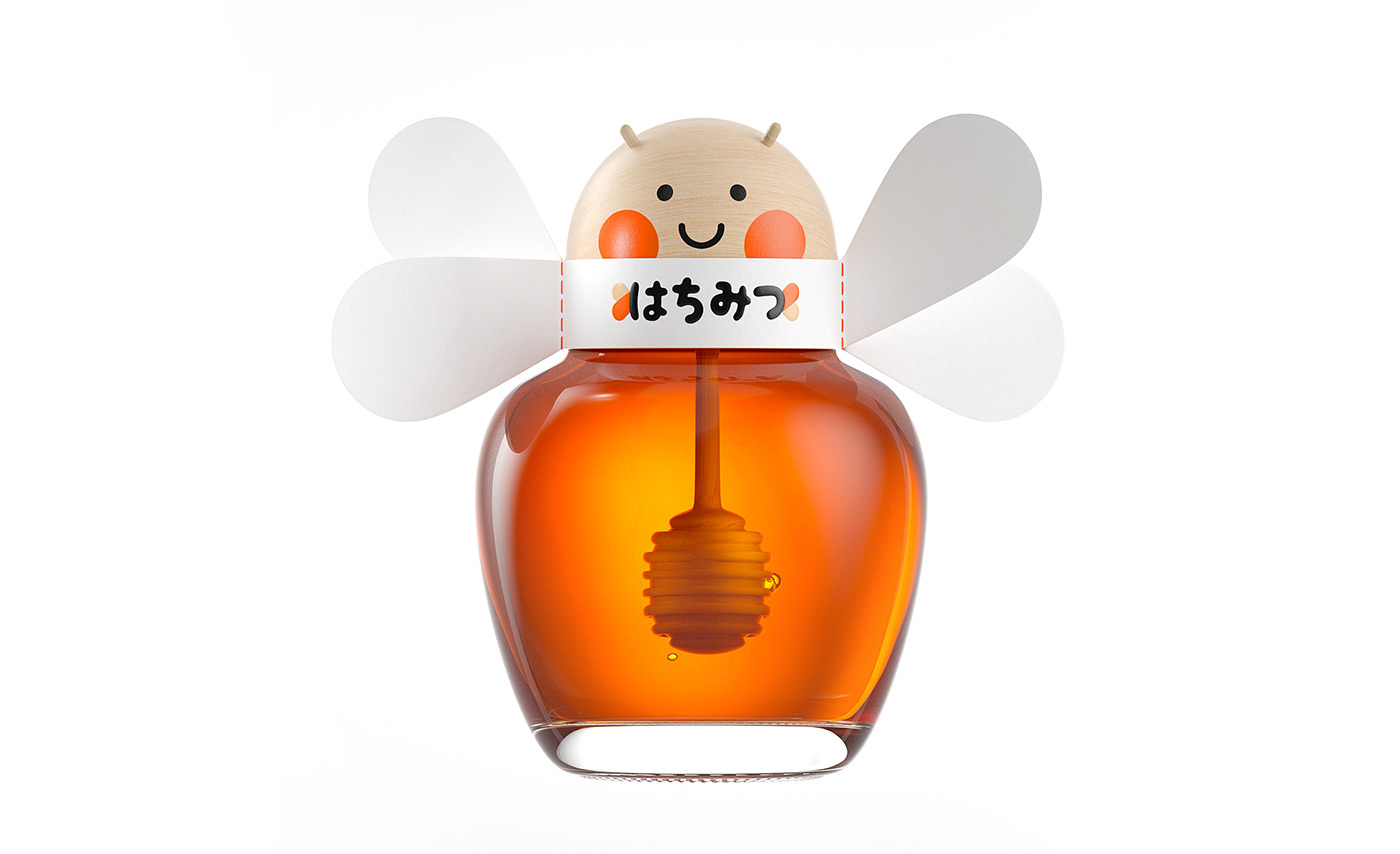 Honey pot，product design，