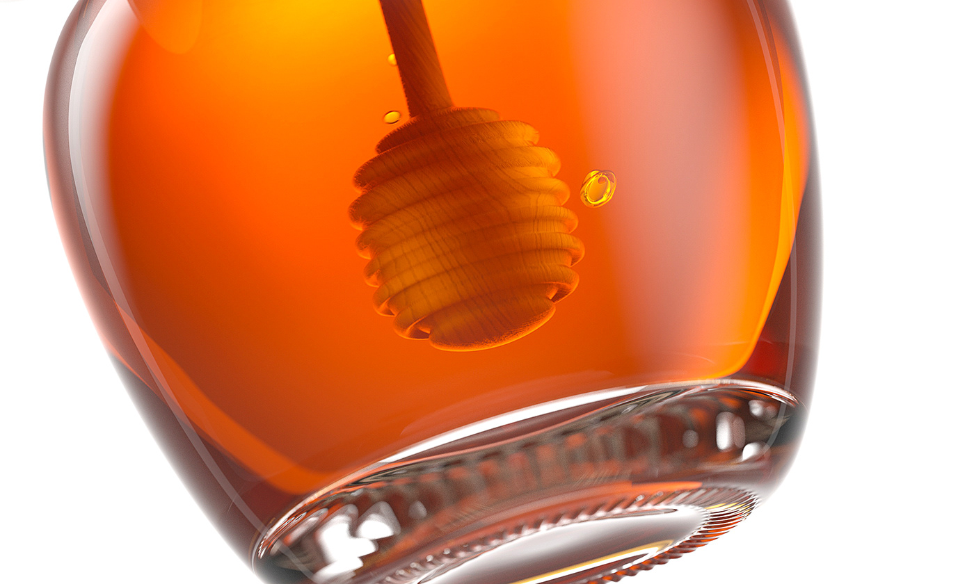 Honey pot，product design，