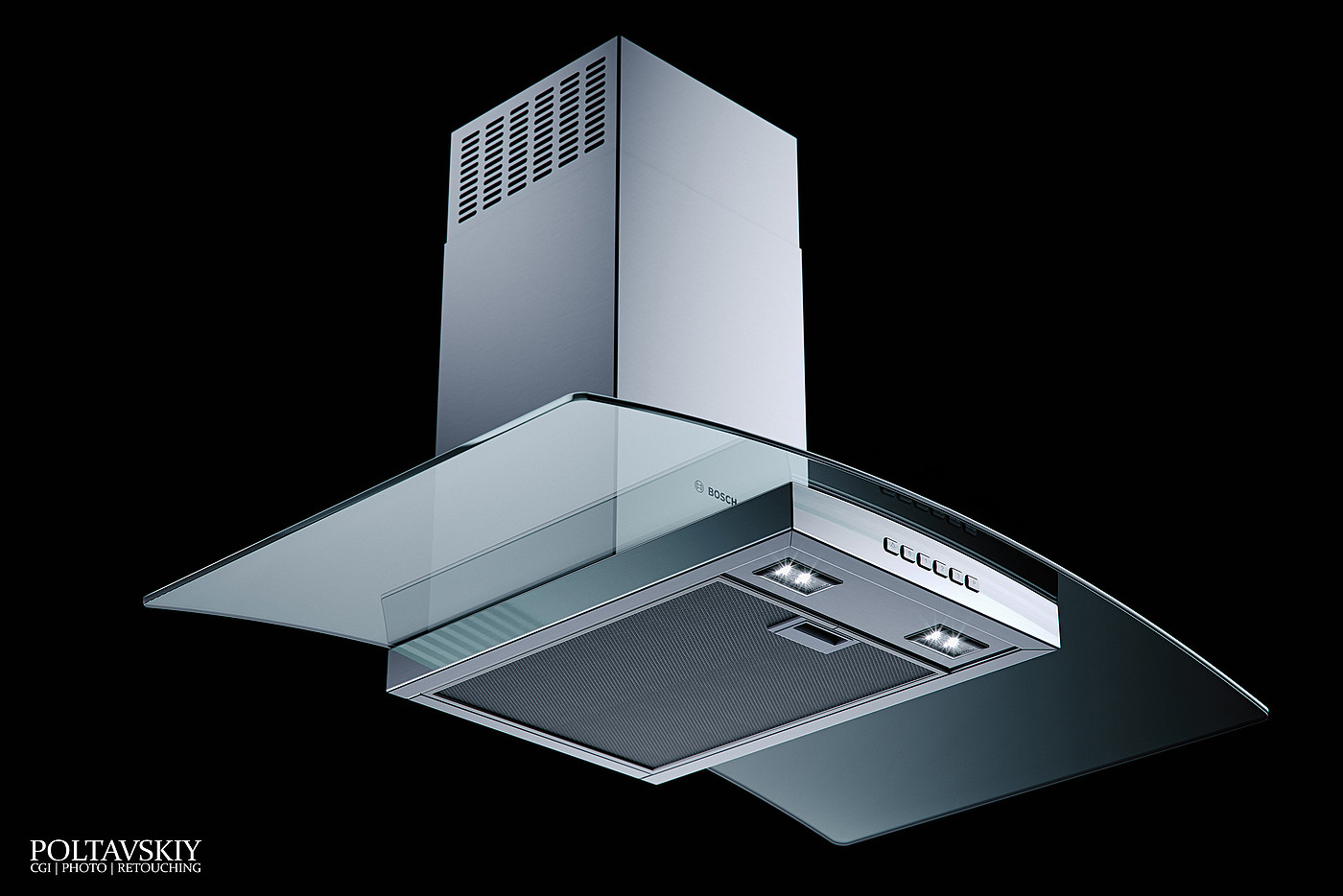 bosch，Glass cover，Lampblack machine，