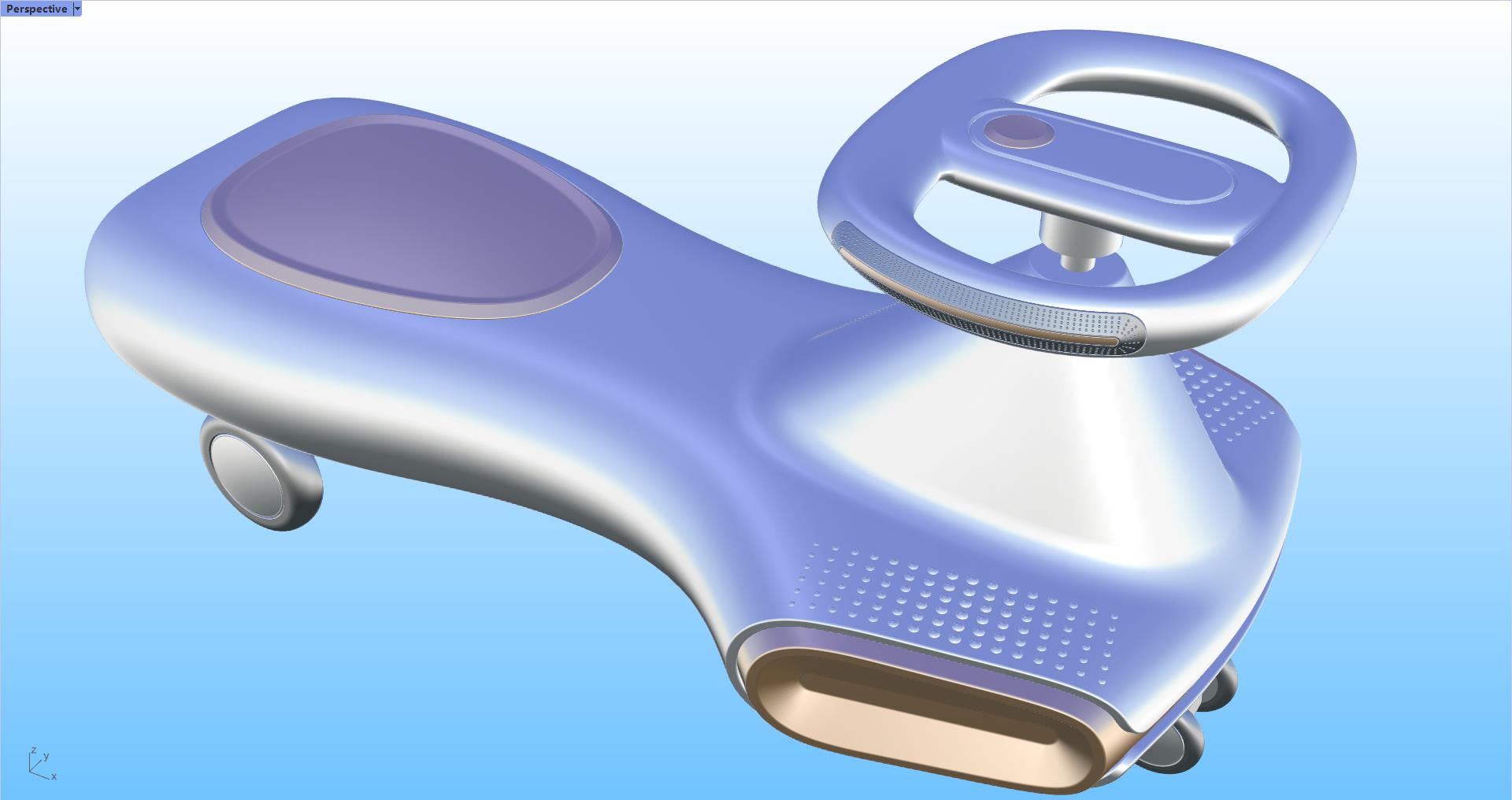 Rhinoceros modeling，Rhino modeling，Rhinoceros tutorial，Design，Stroller，modeling，