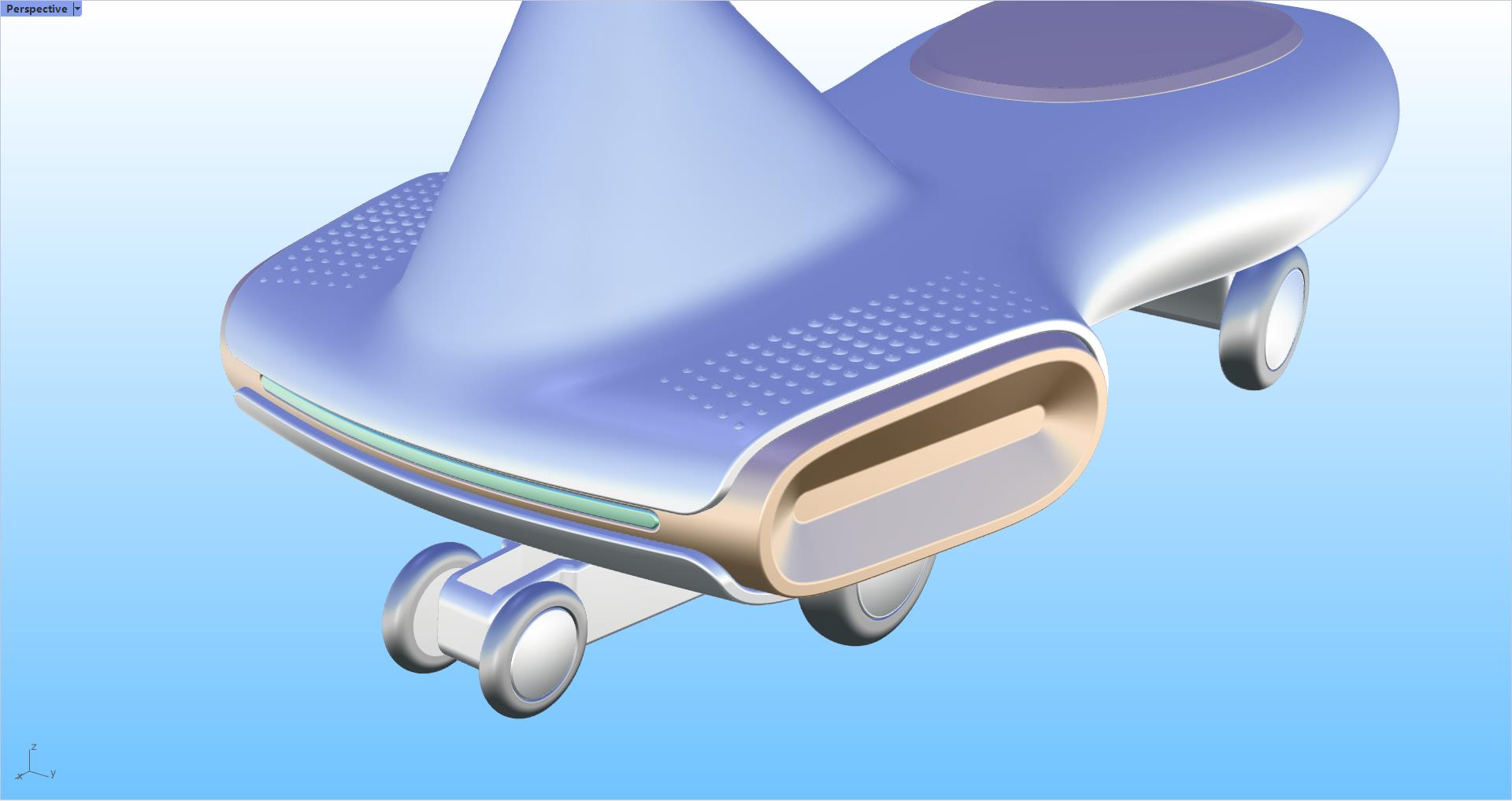 Rhinoceros modeling，Rhino modeling，Rhinoceros tutorial，Design，Stroller，modeling，