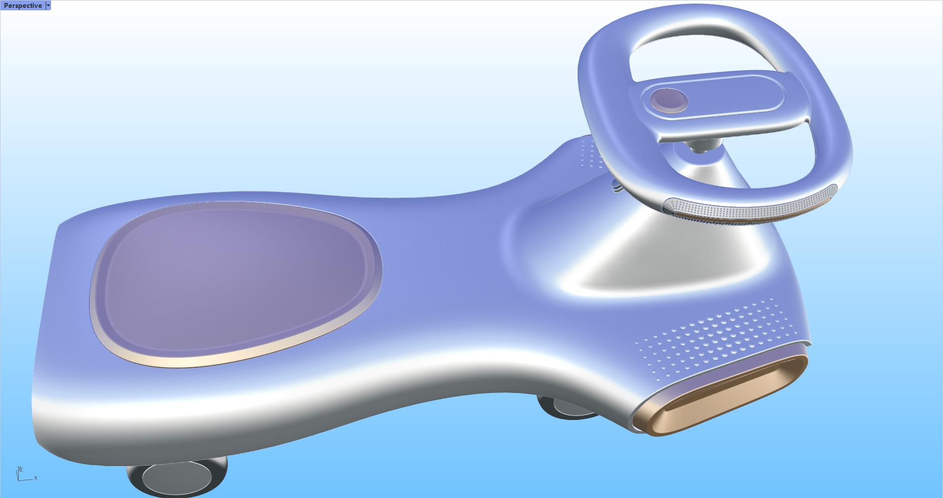 Rhinoceros modeling，Rhino modeling，Rhinoceros tutorial，Design，Stroller，modeling，