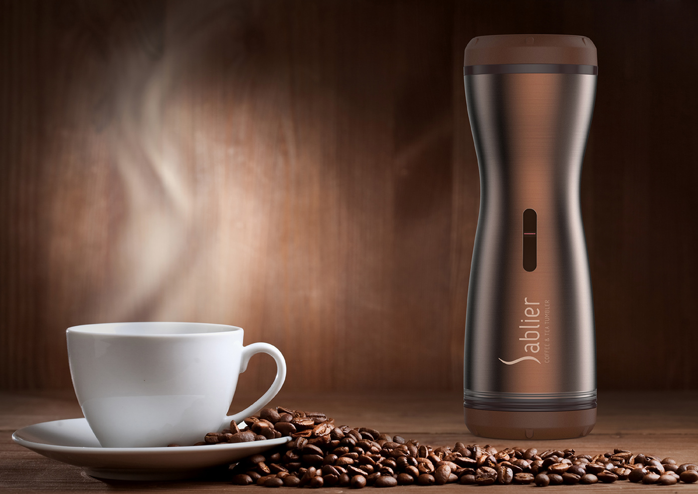 coffee cup，Korean design，Home Furnishing，glass，