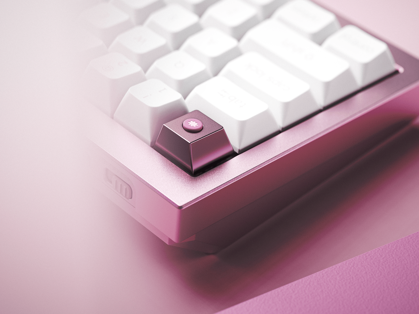 Keyshot 3D，Keycap，keyboard，visualization，