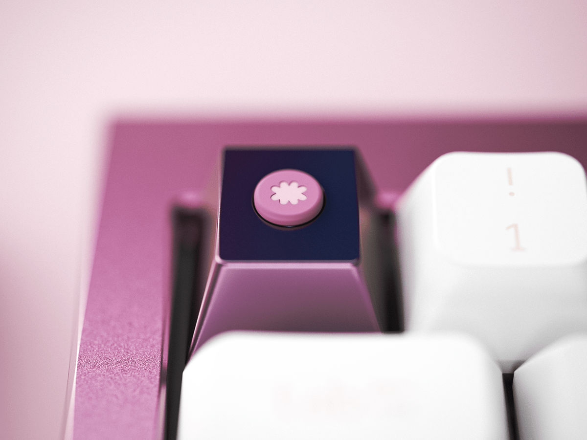 Keyshot 3D，Keycap，keyboard，visualization，