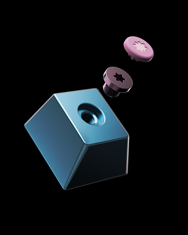 Keyshot 3D，Keycap，keyboard，visualization，