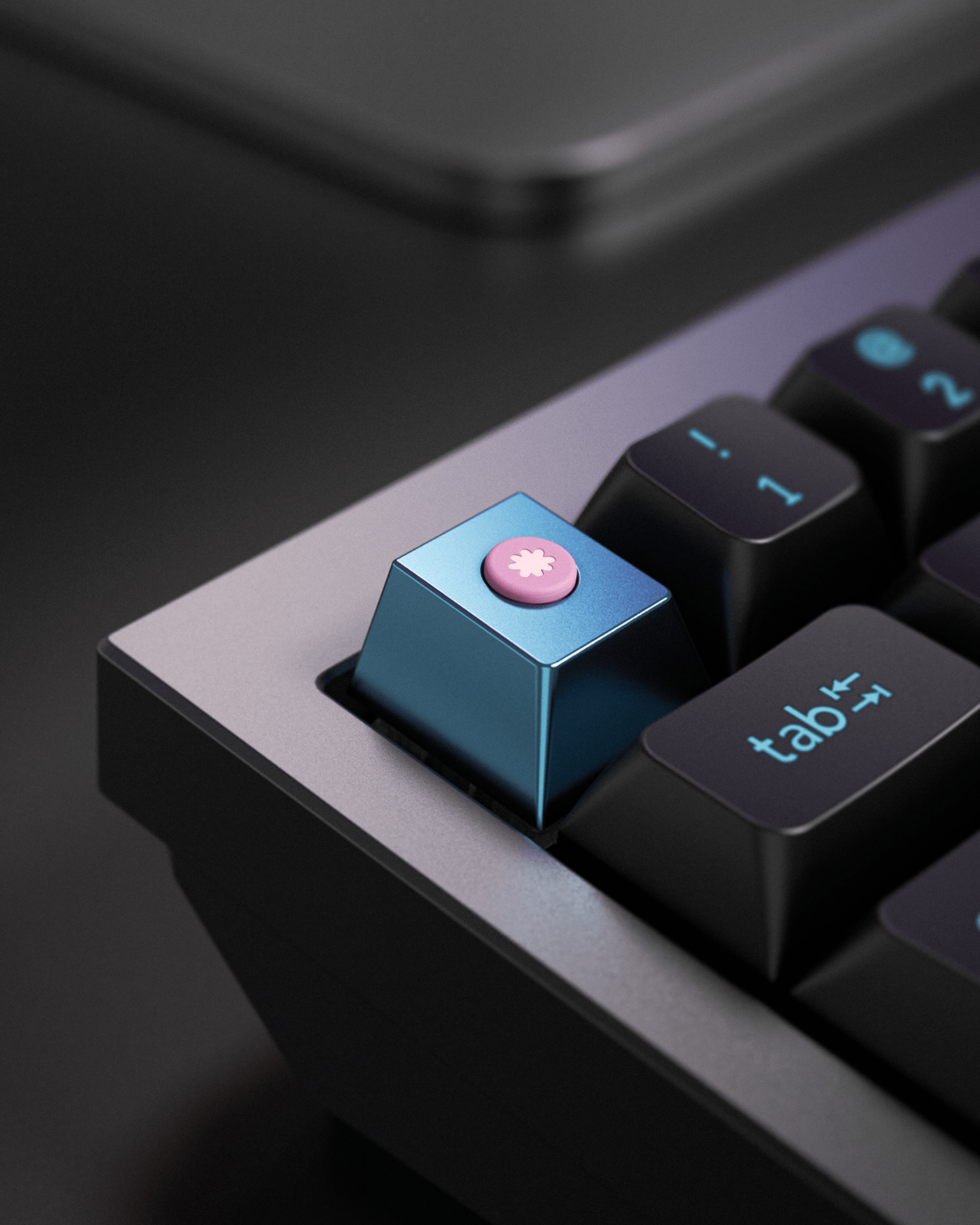 Keyshot 3D，Keycap，keyboard，visualization，