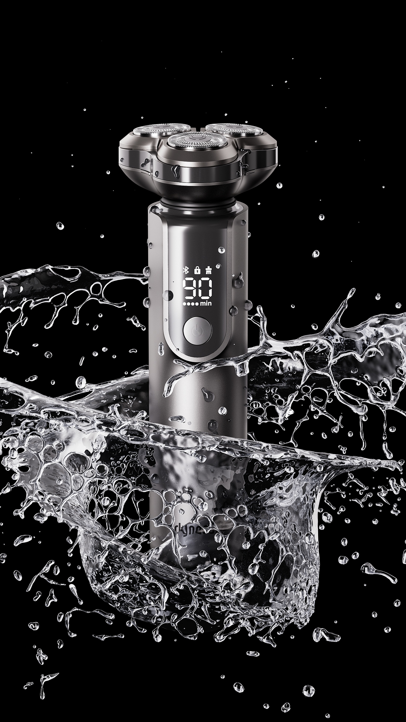 razor，Gehu，Tidal trend protection，Multi-cutter head，Metal Shaver，Personal care，Render，5% design，