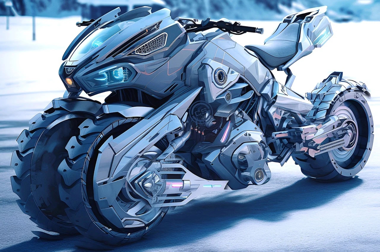 motorcycle，originality，vehicle，Artificial intelligence AI，Marvel，Superhero Motorcycle，