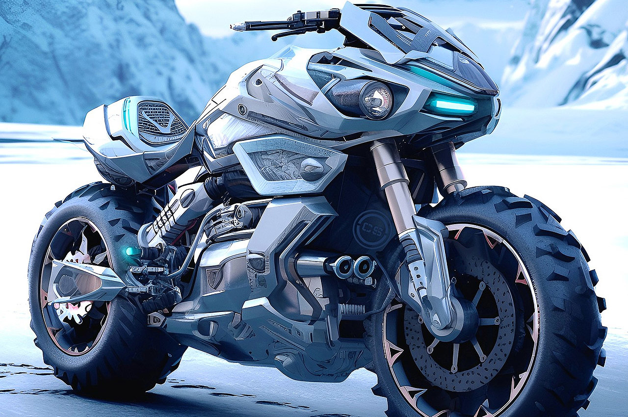 motorcycle，originality，vehicle，Artificial intelligence AI，Marvel，Superhero Motorcycle，