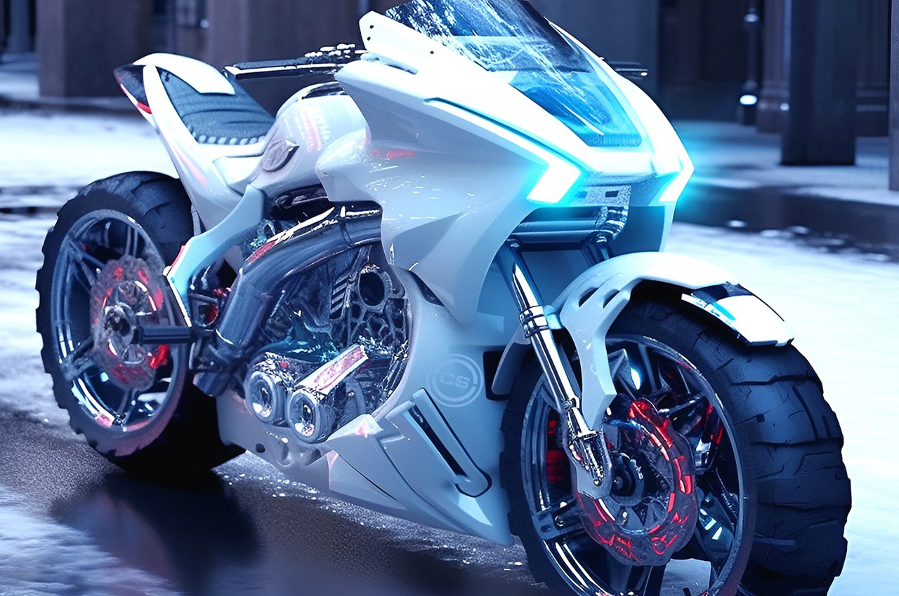 motorcycle，originality，vehicle，Artificial intelligence AI，Marvel，Superhero Motorcycle，