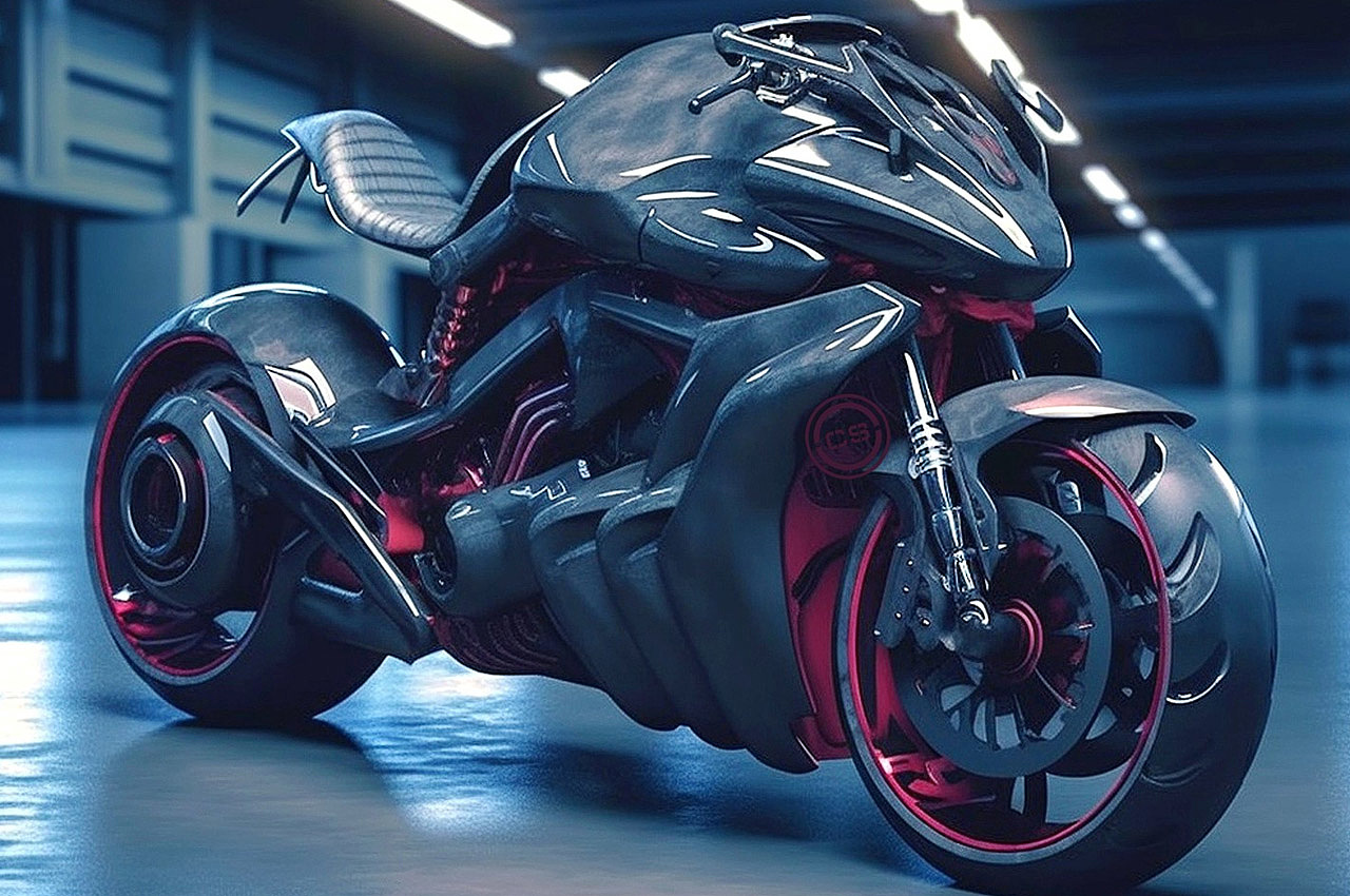 motorcycle，originality，vehicle，Artificial intelligence AI，Marvel，Superhero Motorcycle，