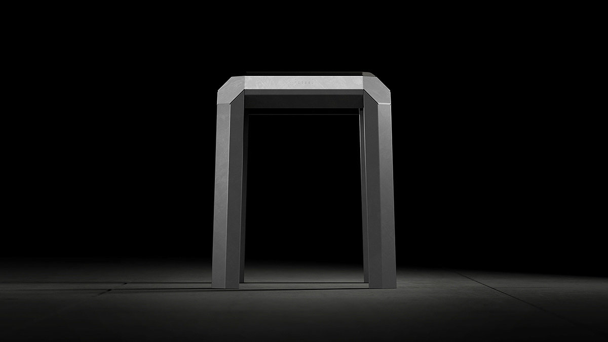 Canoo MPDV Stool，stool，furniture，industrial design，