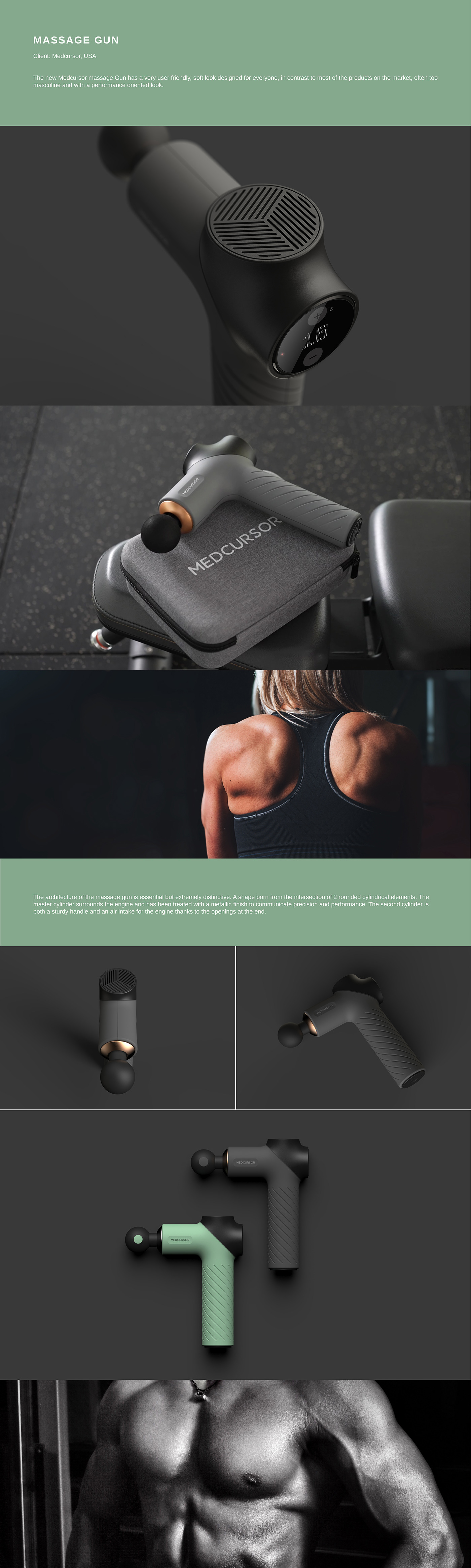 Fascia gun，Bodybuilding，