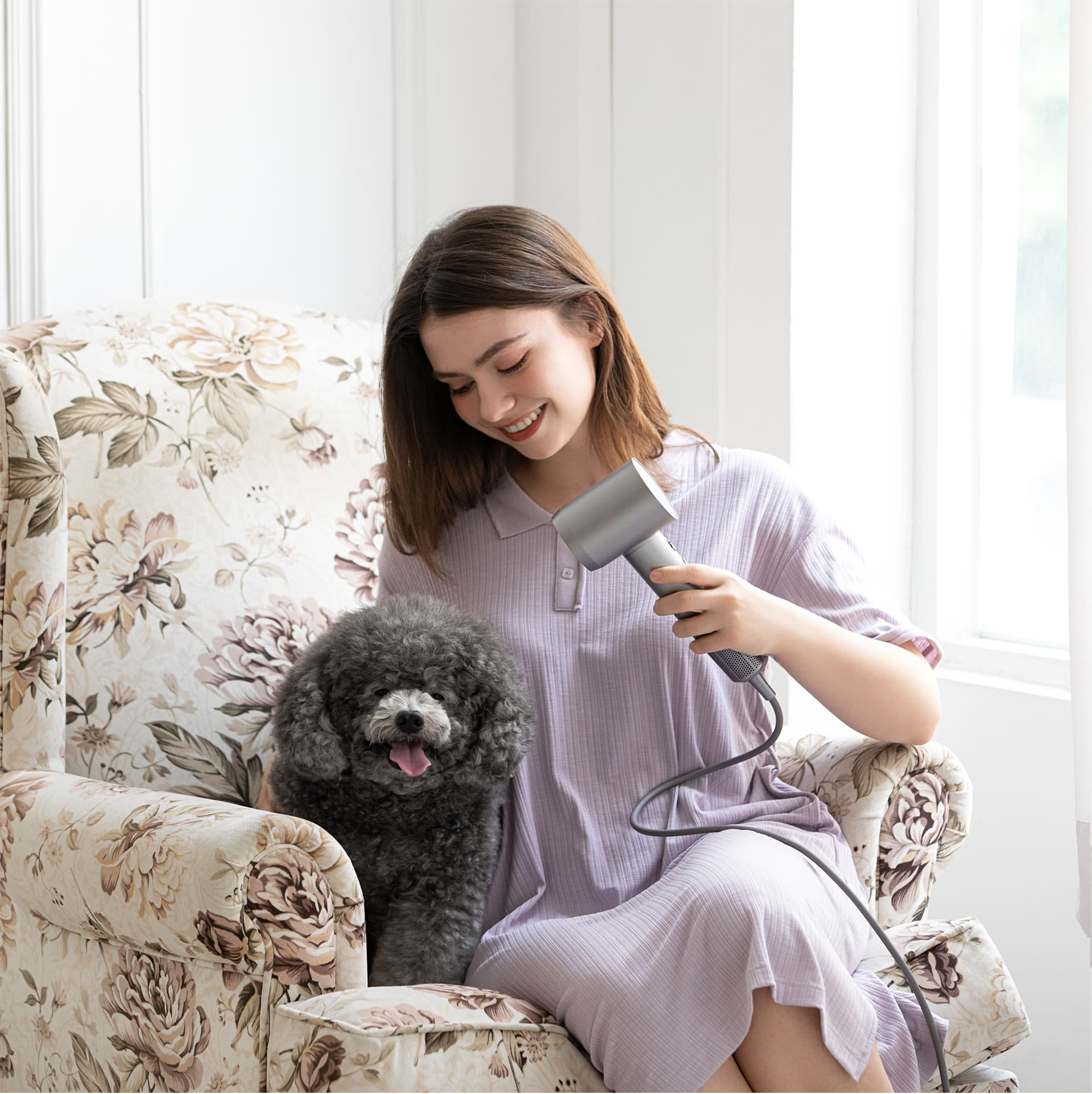 High speed hair dryer，hair drier，Intelligent products，Hongmeng Ecology，Tidal trend protection，Negative ion hair dryer，moscen，5% design，