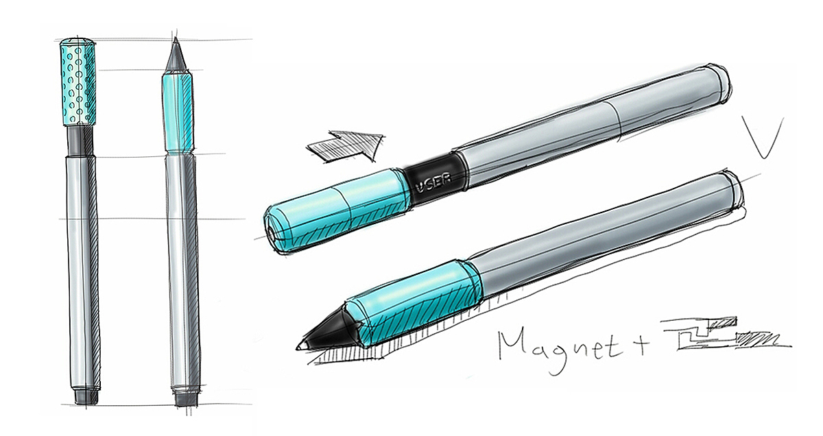 pen，Redesign，Easy to use，