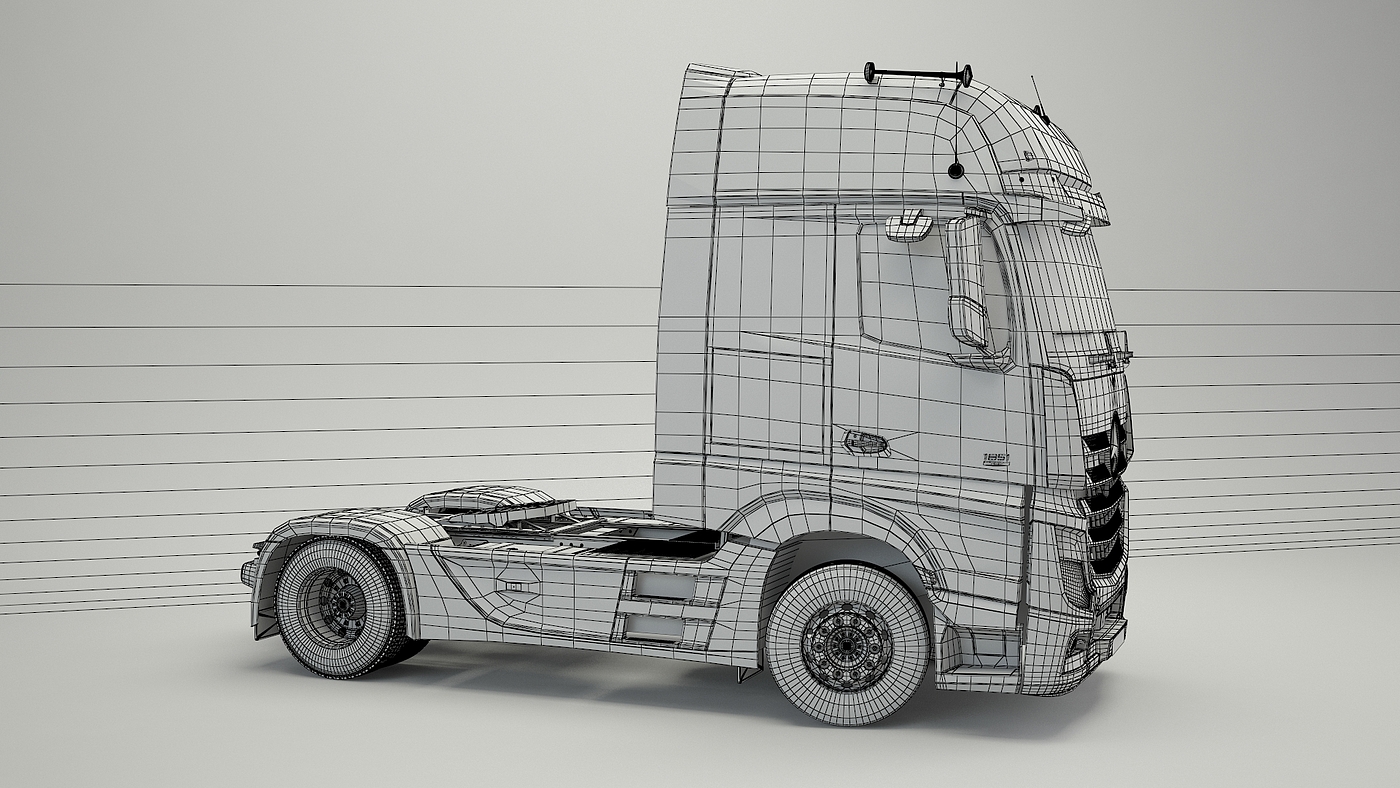 vehicle，modeling，Benz，