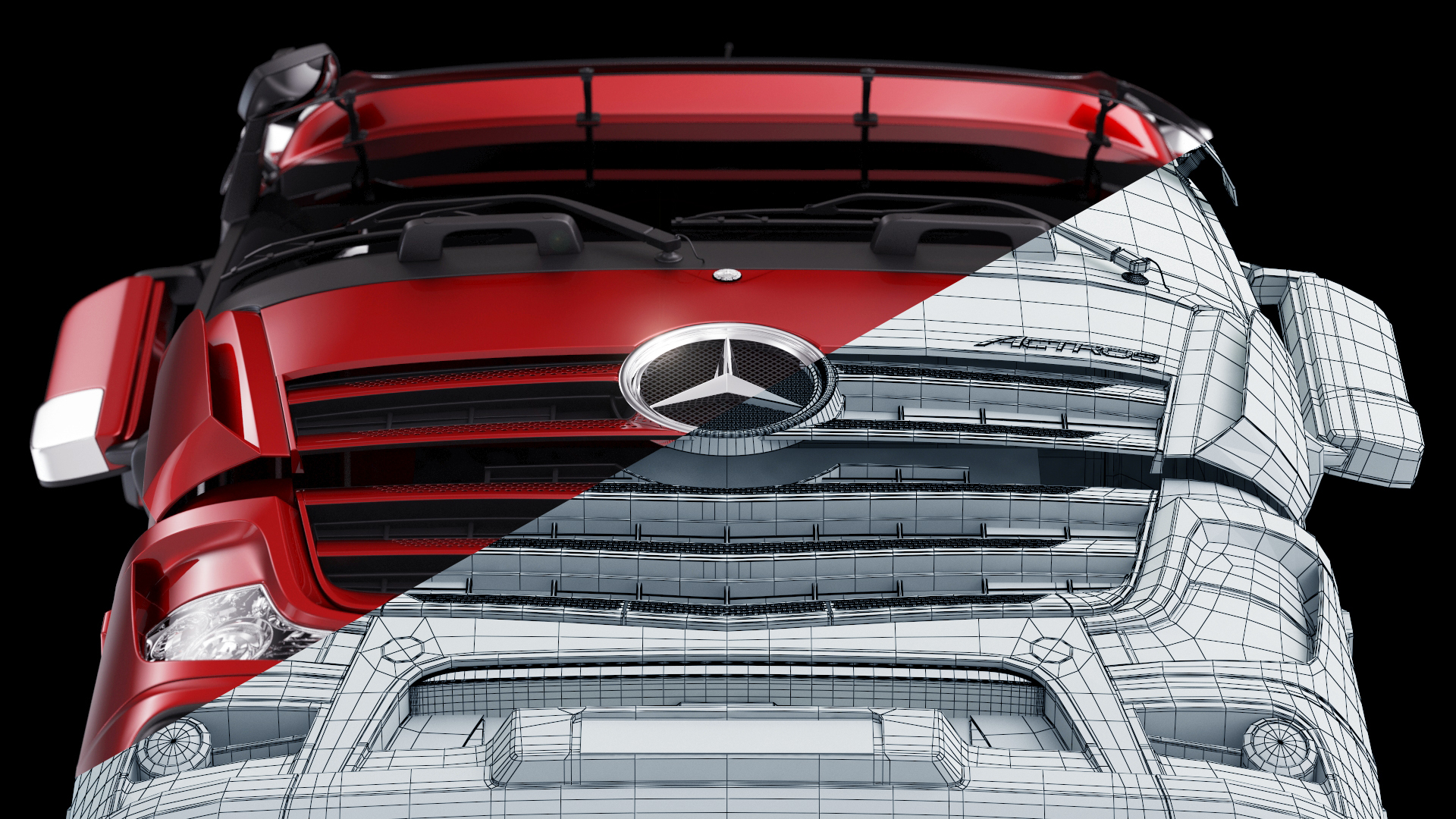vehicle，modeling，Benz，