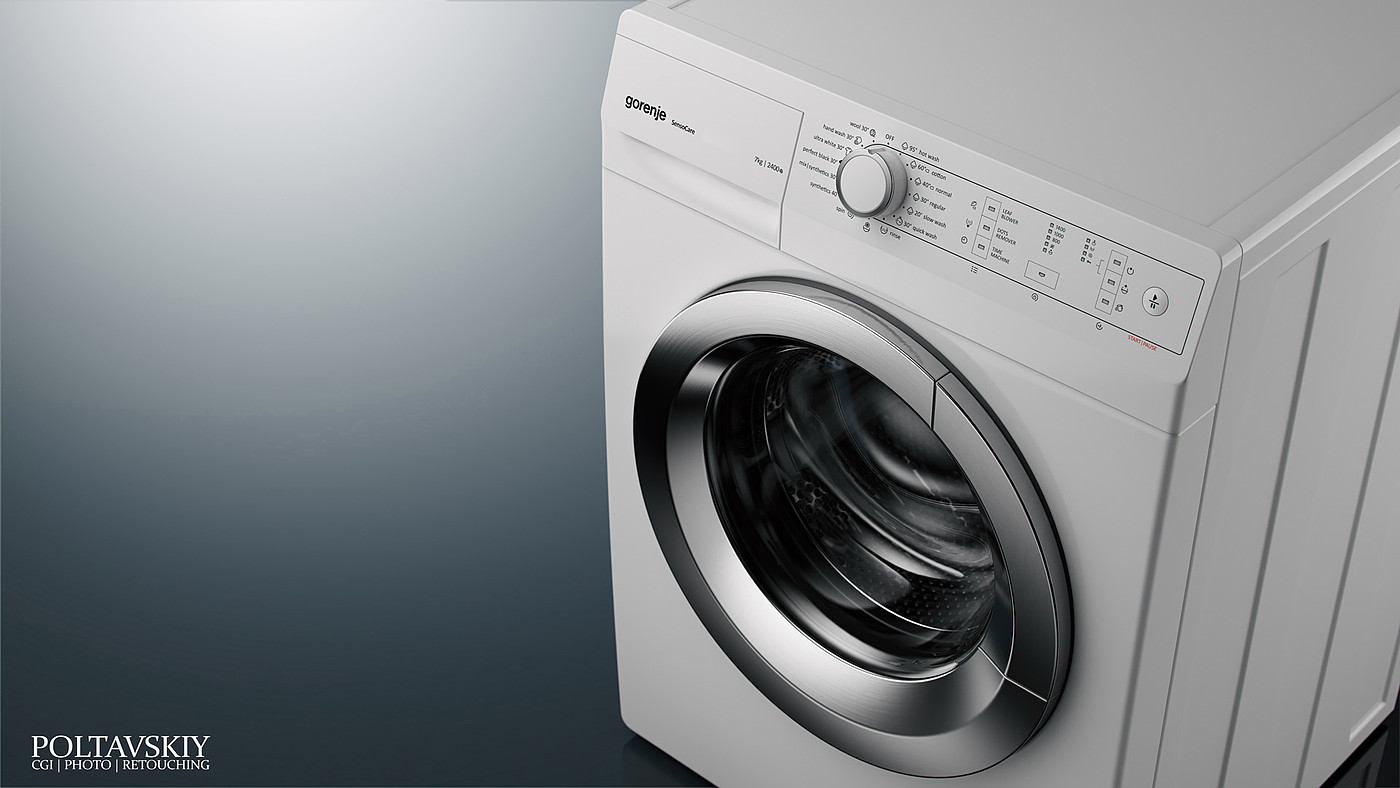 Washing machine，texture，details，