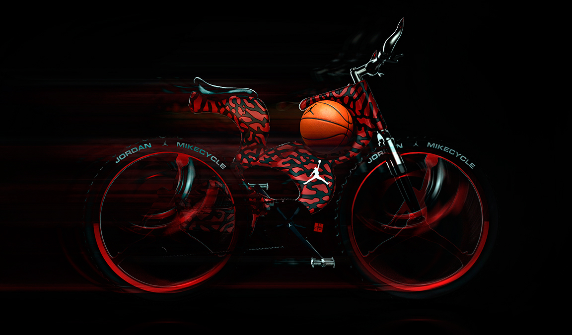 Bicycle，Jordan，concept，