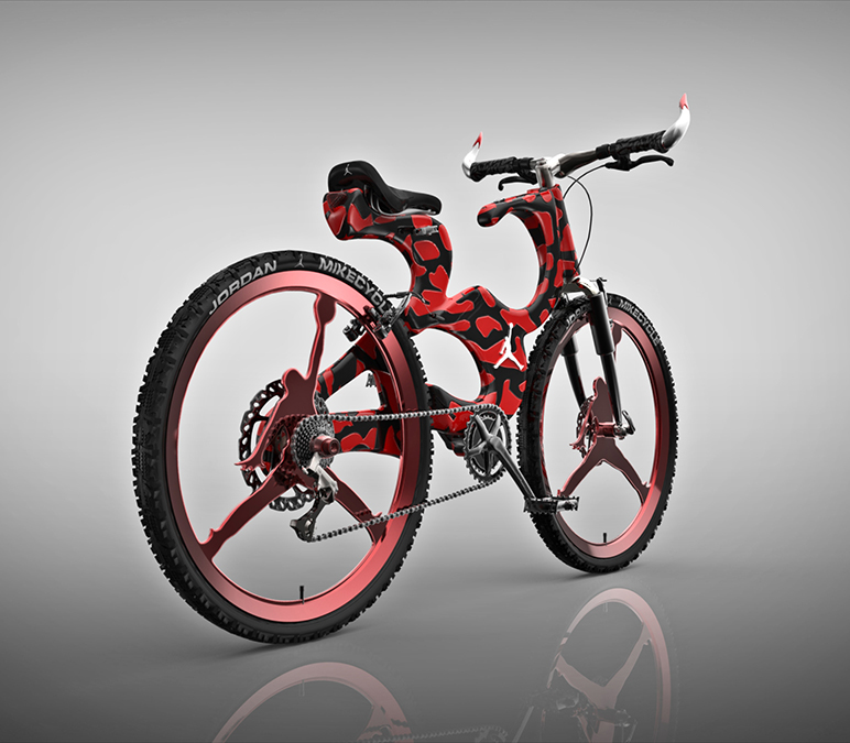Bicycle，Jordan，concept，