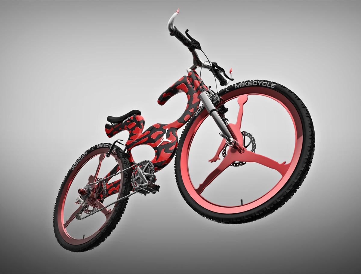 Bicycle，Jordan，concept，