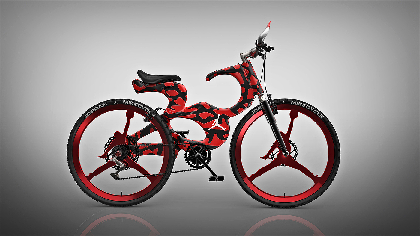 Bicycle，Jordan，concept，