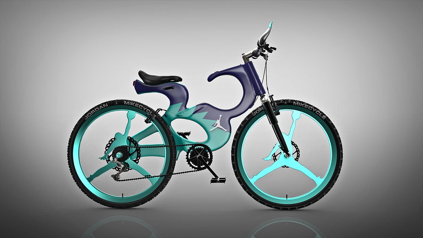 Bicycle，Jordan，concept，