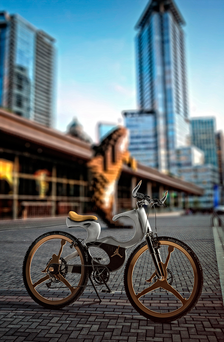 Bicycle，Jordan，concept，