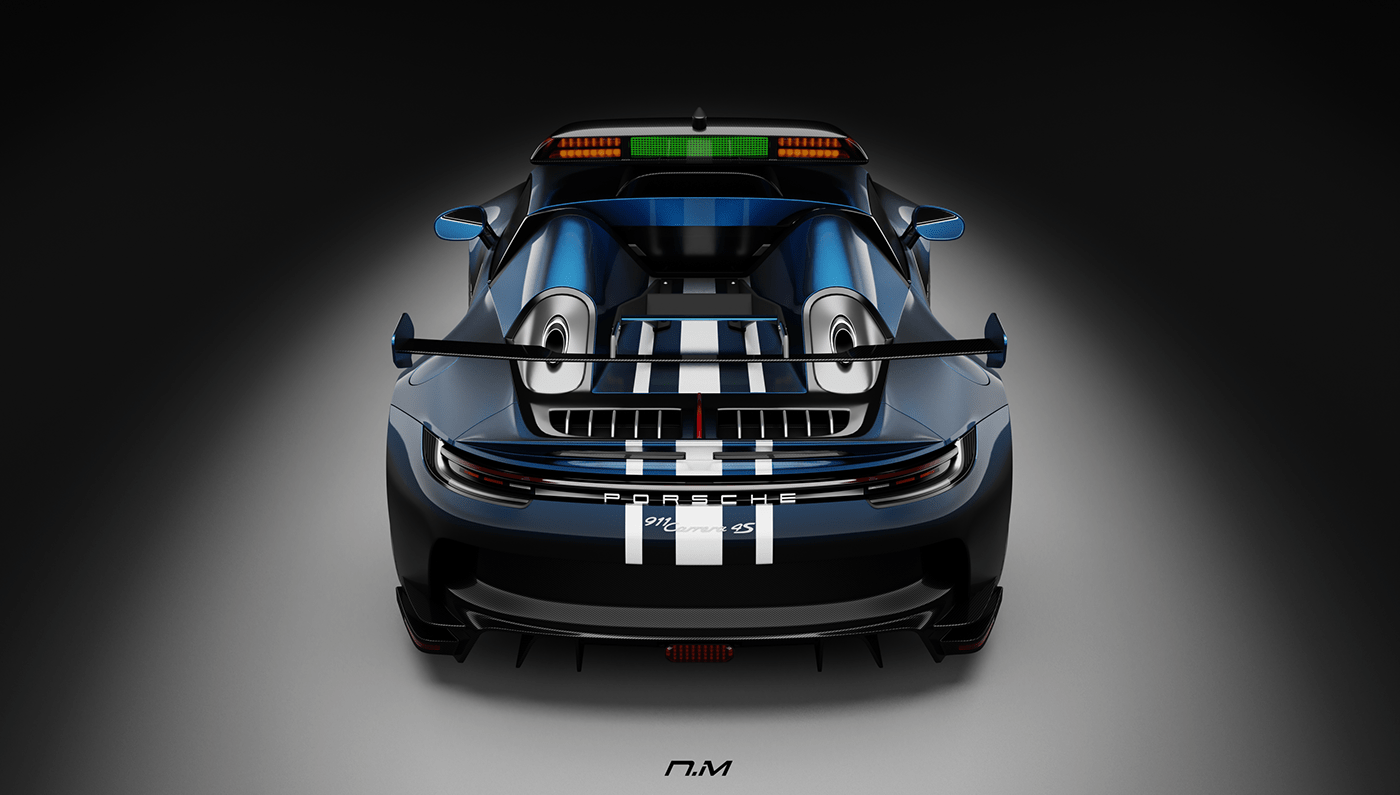 automobile，911 Carrera，3d，car，cgi，vehicle，