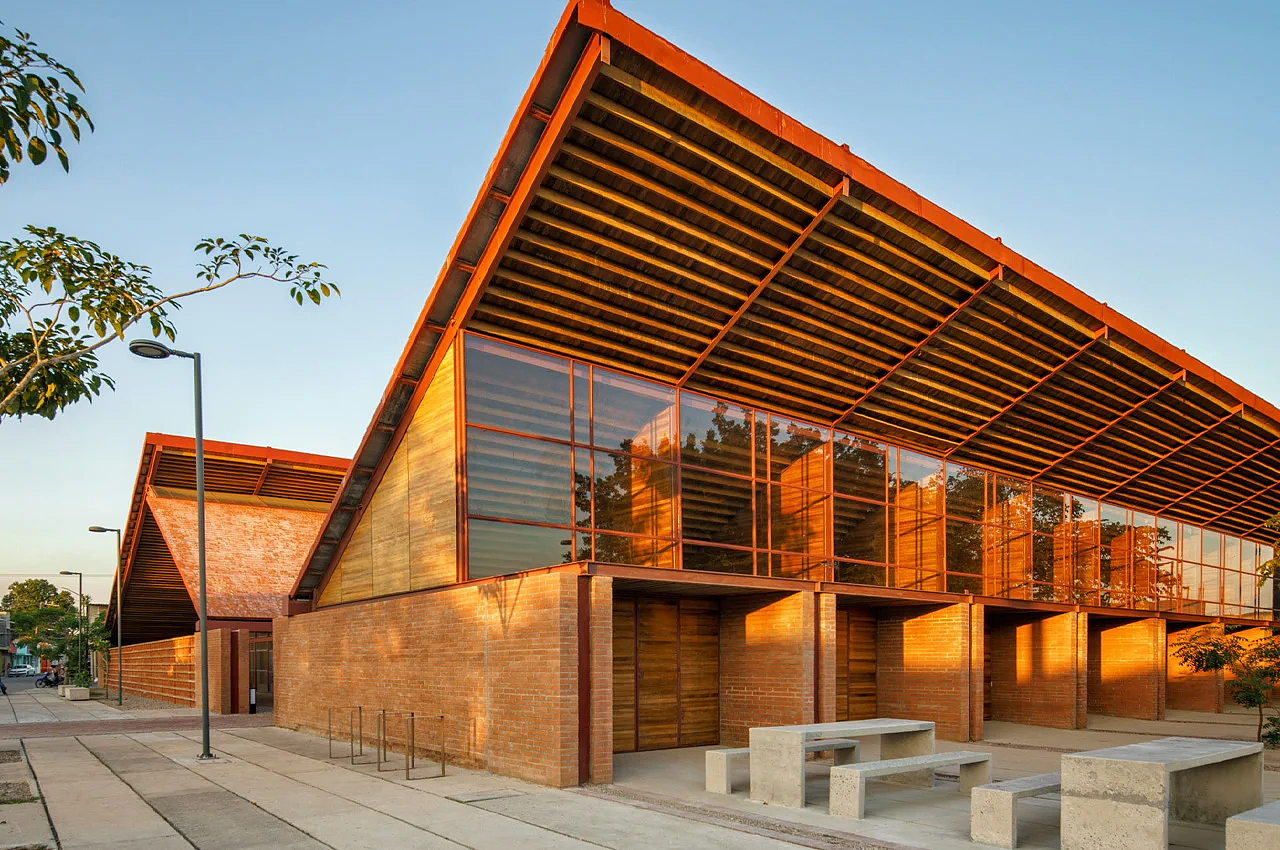 Casa de Música，Mexico，Conservatory of Music，environmental design，Architecture，Cantilever roof，