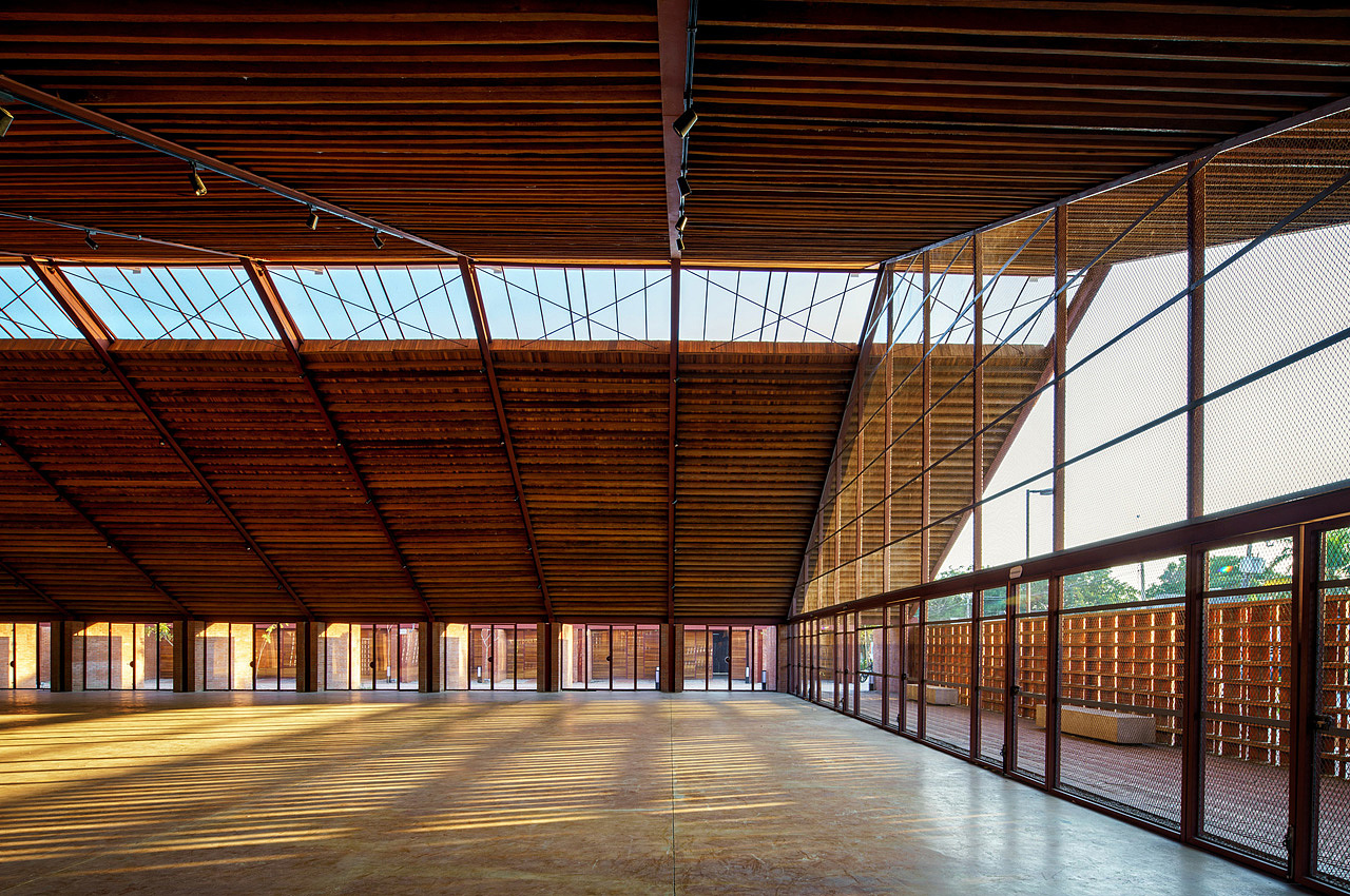 Casa de Música，Mexico，Conservatory of Music，environmental design，Architecture，Cantilever roof，