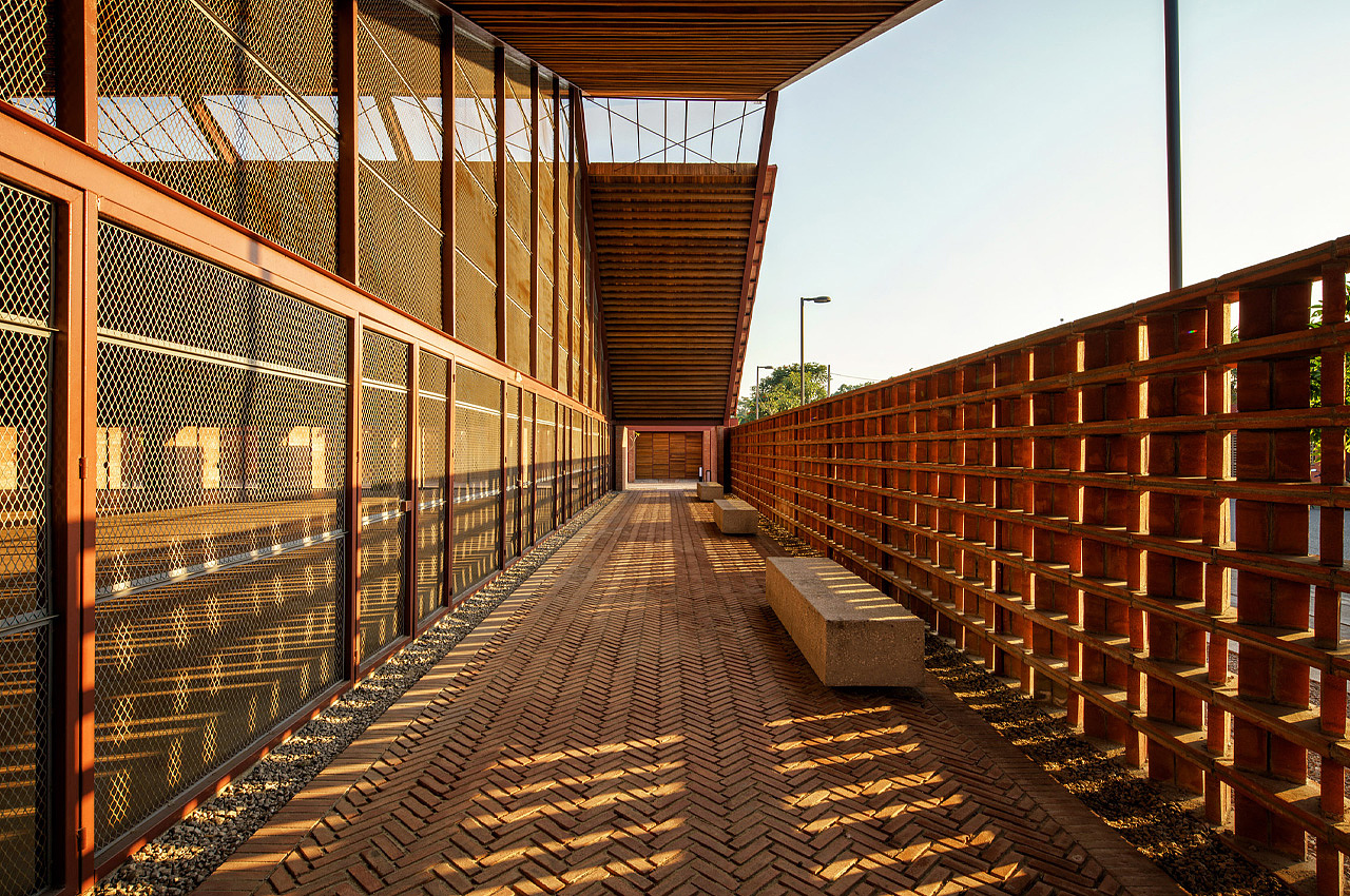 Casa de Música，Mexico，Conservatory of Music，environmental design，Architecture，Cantilever roof，