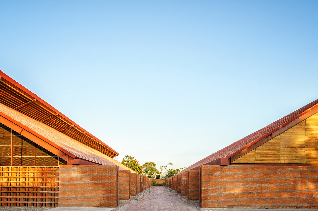 Casa de Música，墨西哥，音乐学院，环境设计，建筑，悬臂式屋顶，