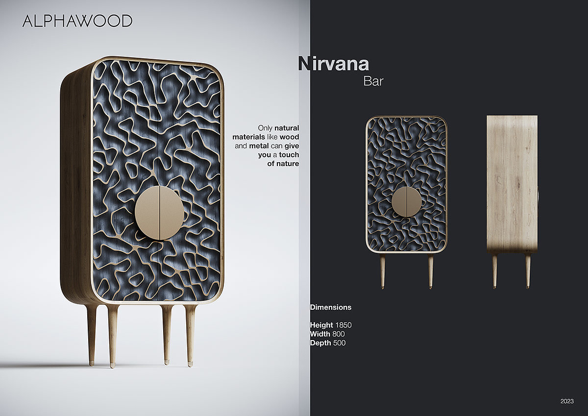 Nirvana Bar，furniture，cabinet，originality，