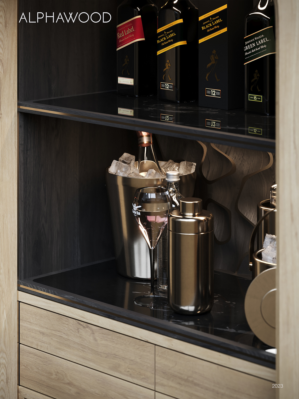 Nirvana Bar，furniture，cabinet，originality，