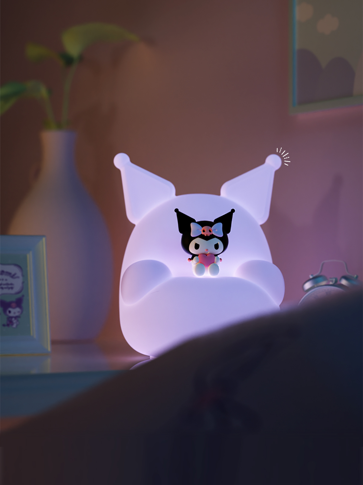 Clap lamp，Sleep aid lamp，Night light，Cool Lomi.，