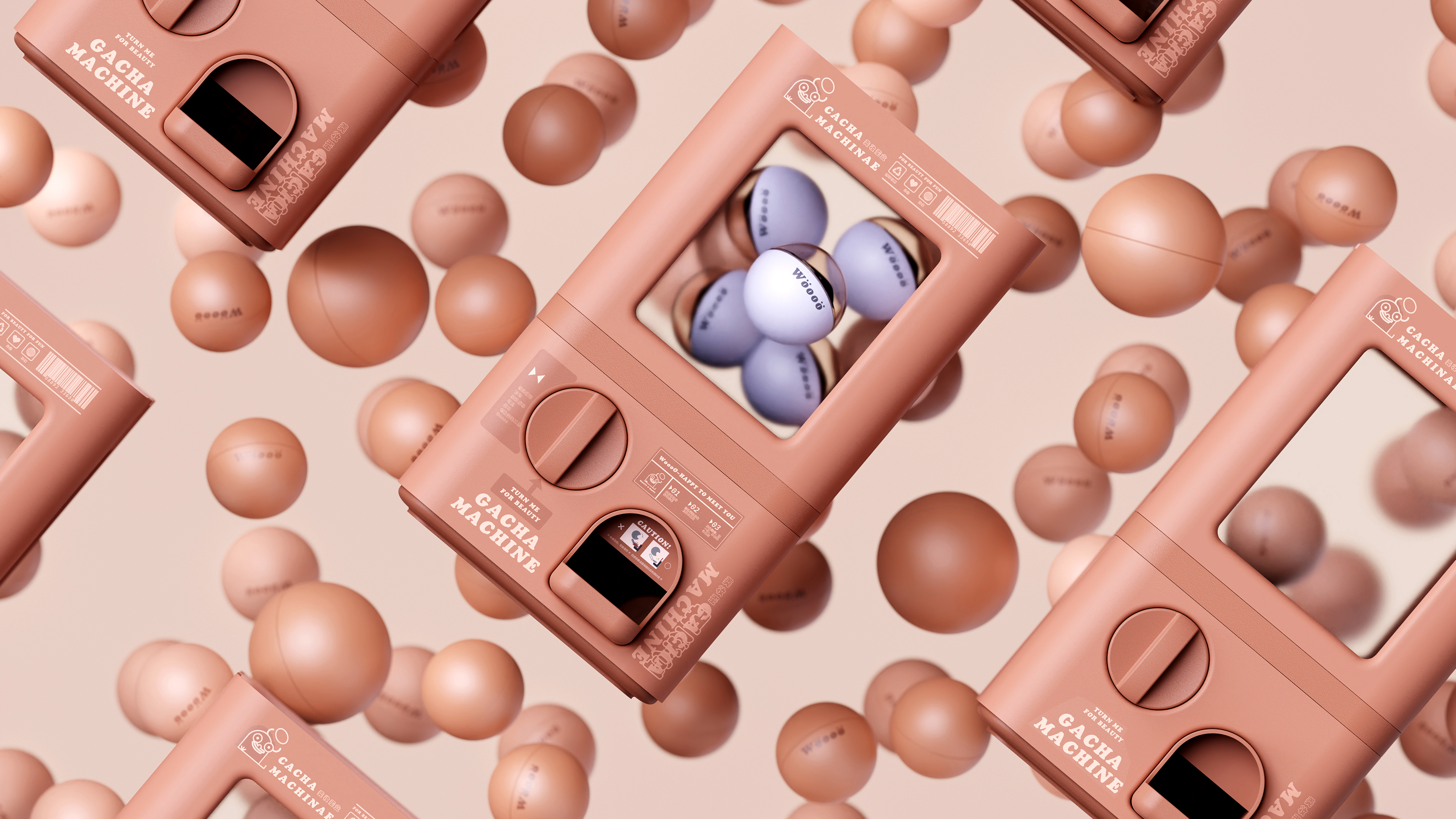 Beauty egg，sample reels，product design，Render，Egg twisting machine，keyshot，industrial design，