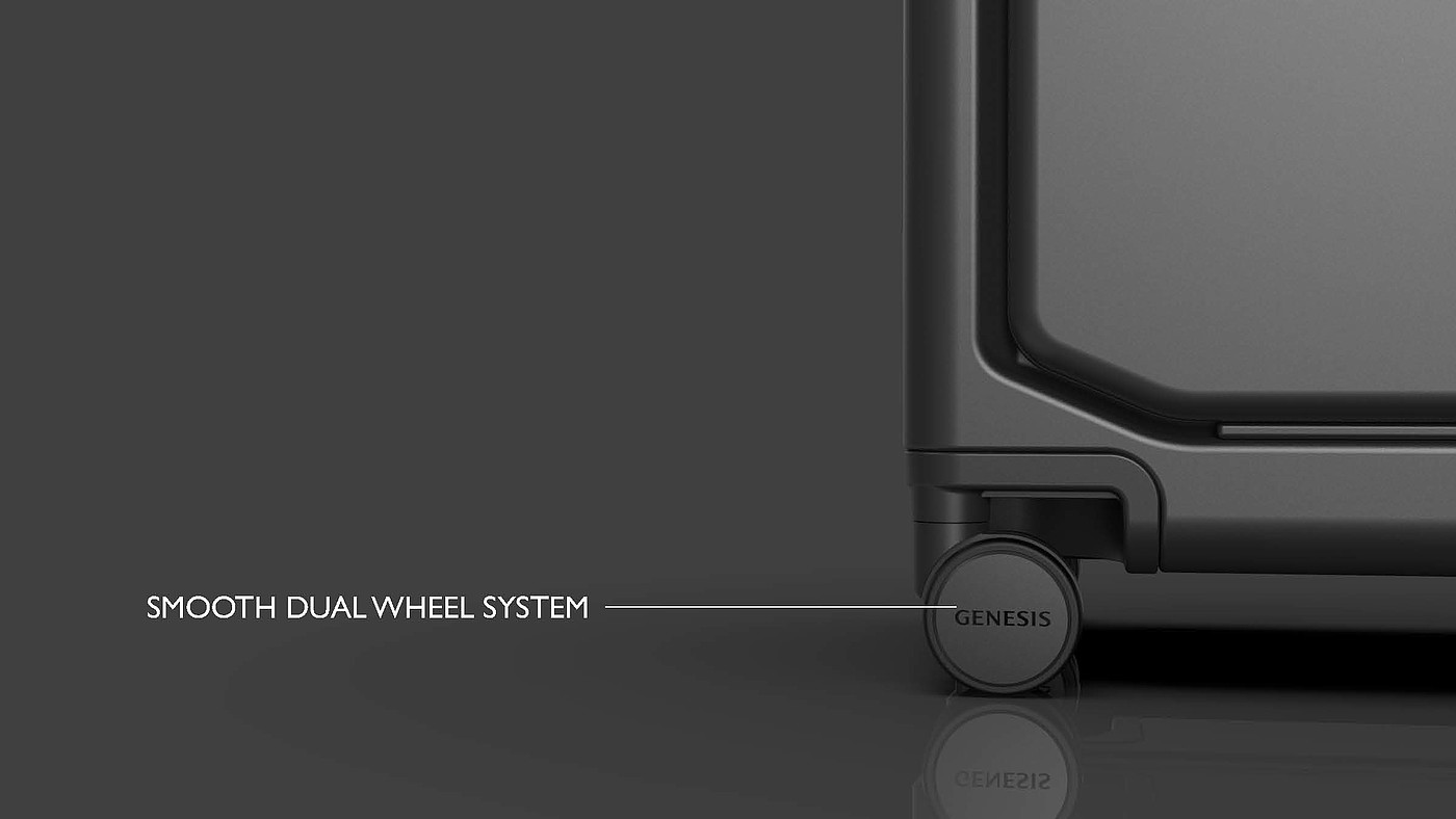 Trolley case, trunk, car，