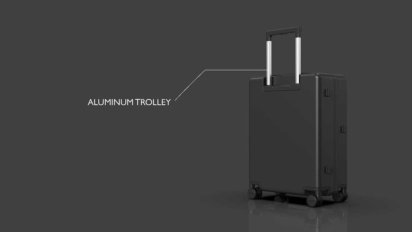 Trolley case, trunk, car，