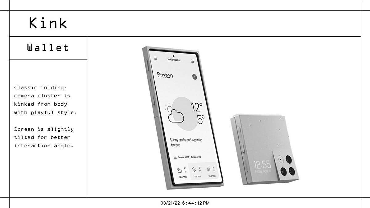 Kink，折叠手机，数码，电子产品，