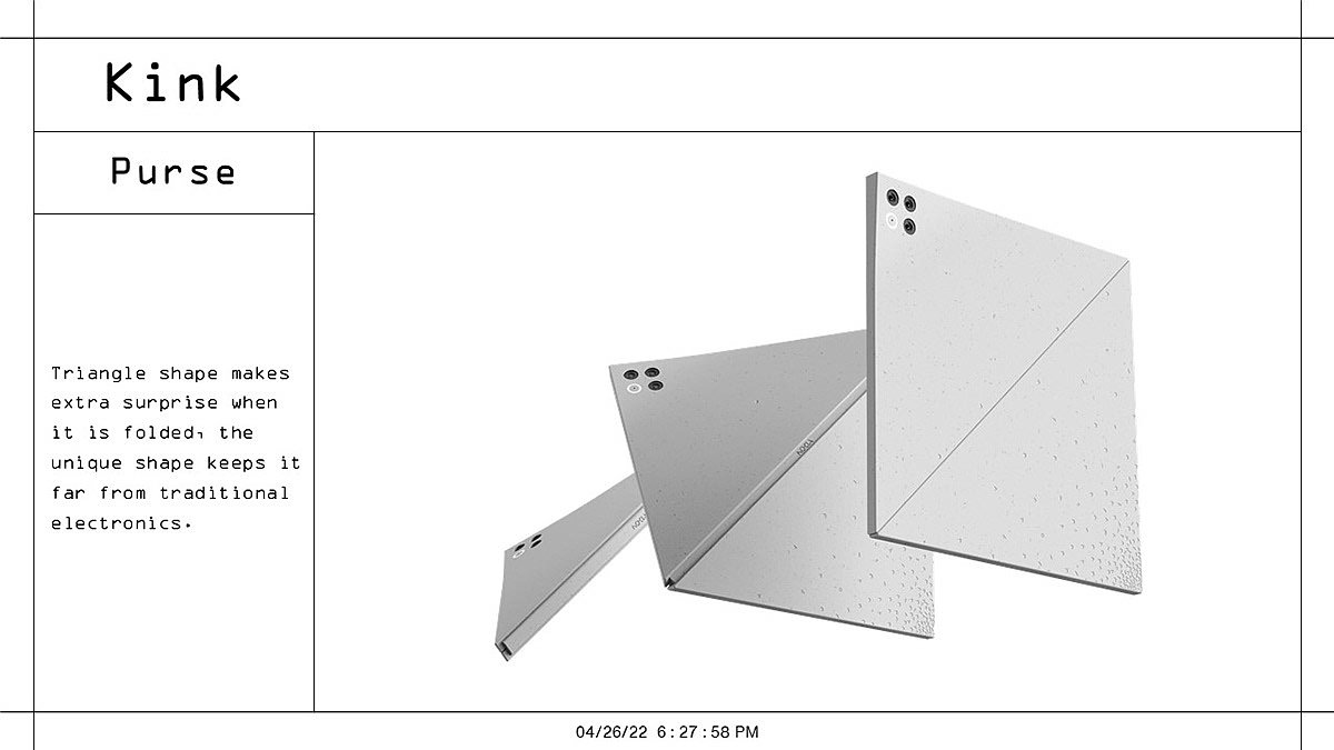 Kink，Folding mobile phone，Digital，electronic product，