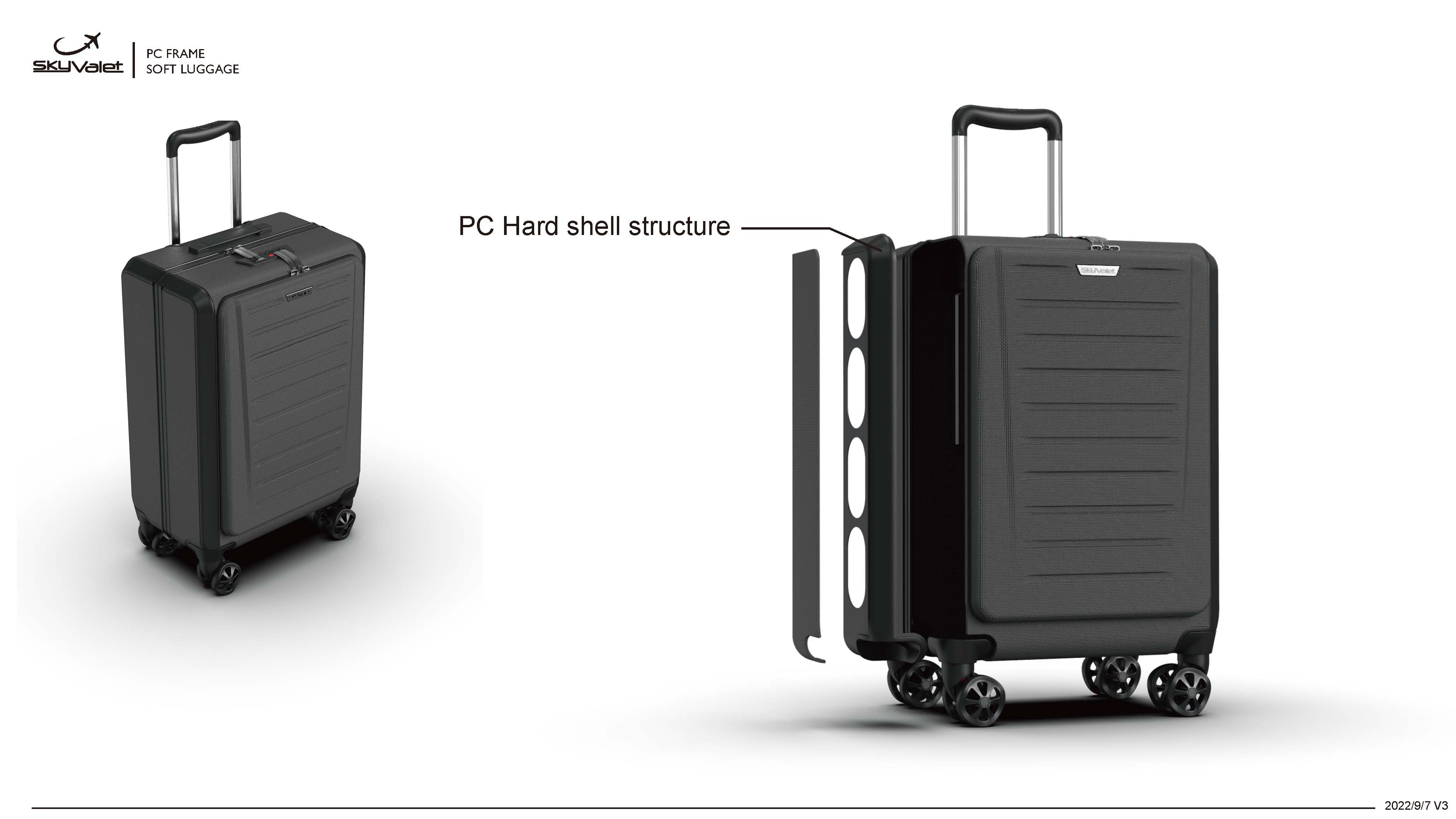 Draw bar box，trunk，Travel equipment，