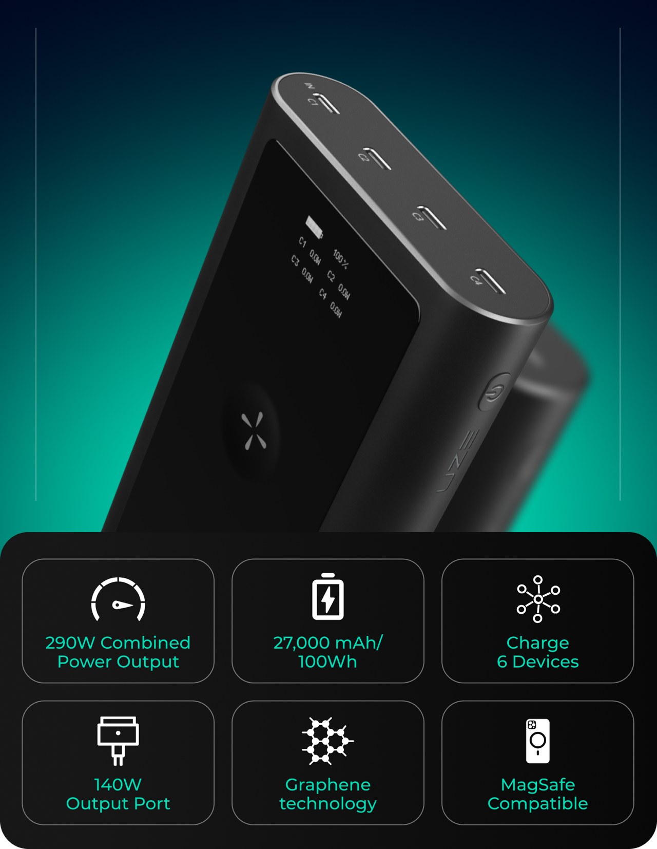 BOLD 2，Graphene Mobile Power，