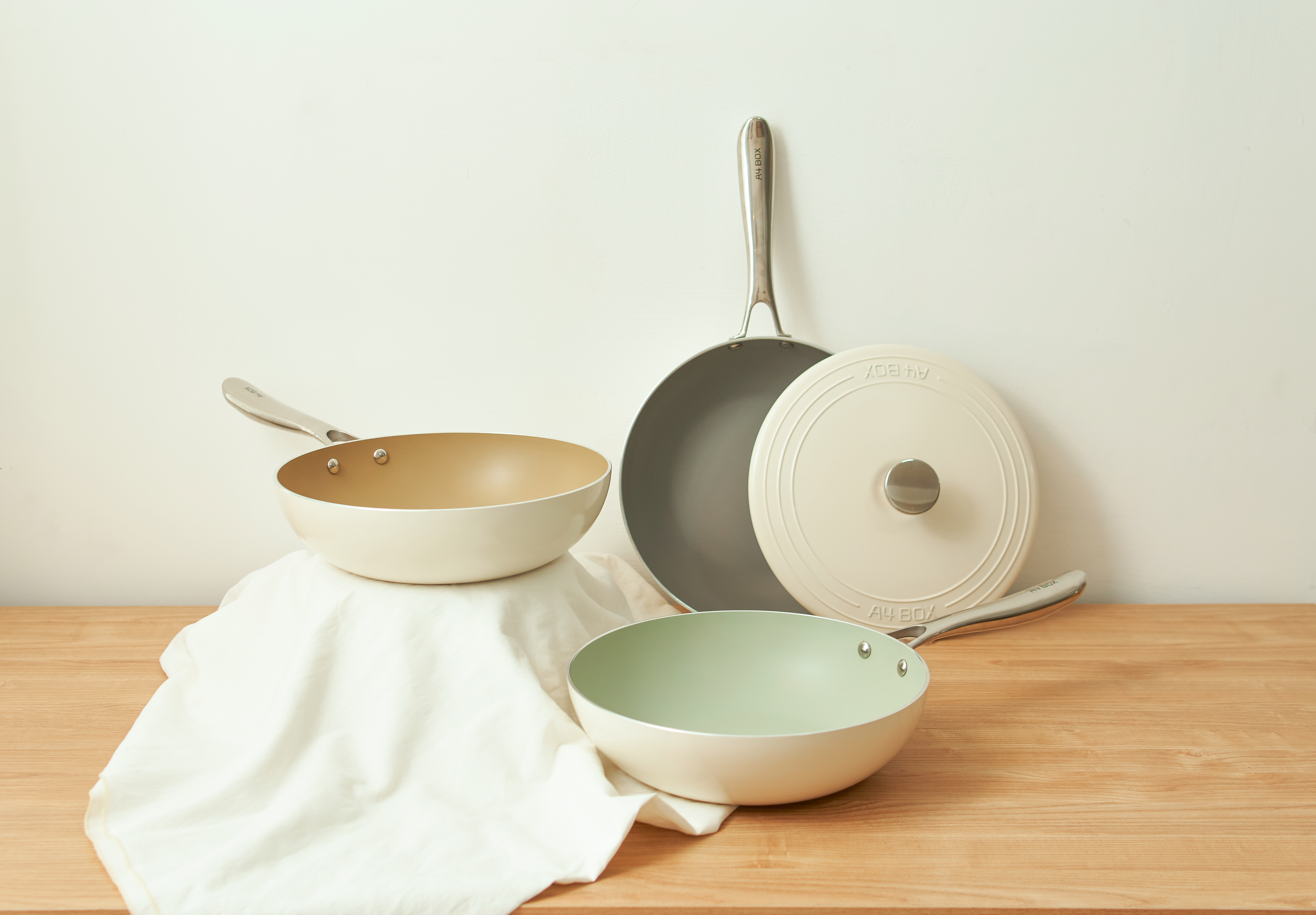 Wok，cooker，Fried wok，cookware，kitchen，Suitable box，Enamel，