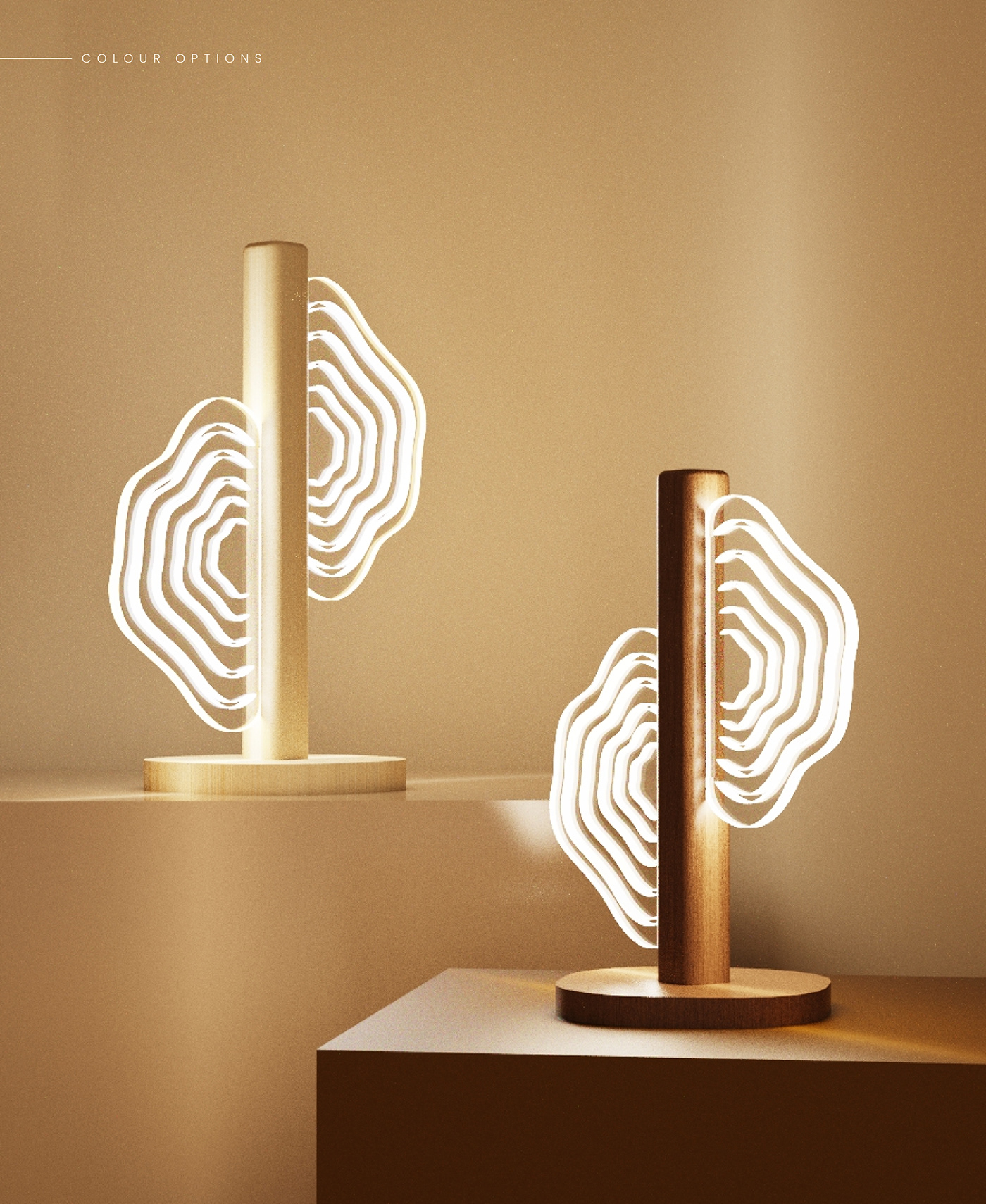Kiinoko，Lamp design，