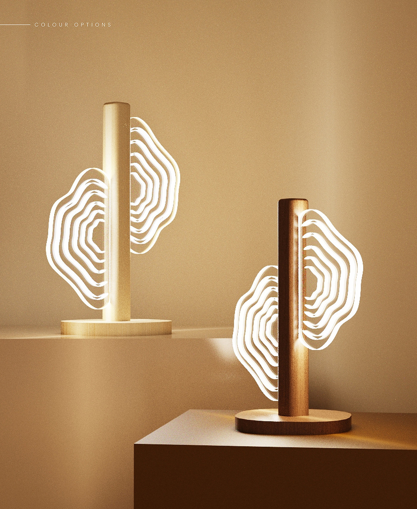 Kiinoko，Lamp design，