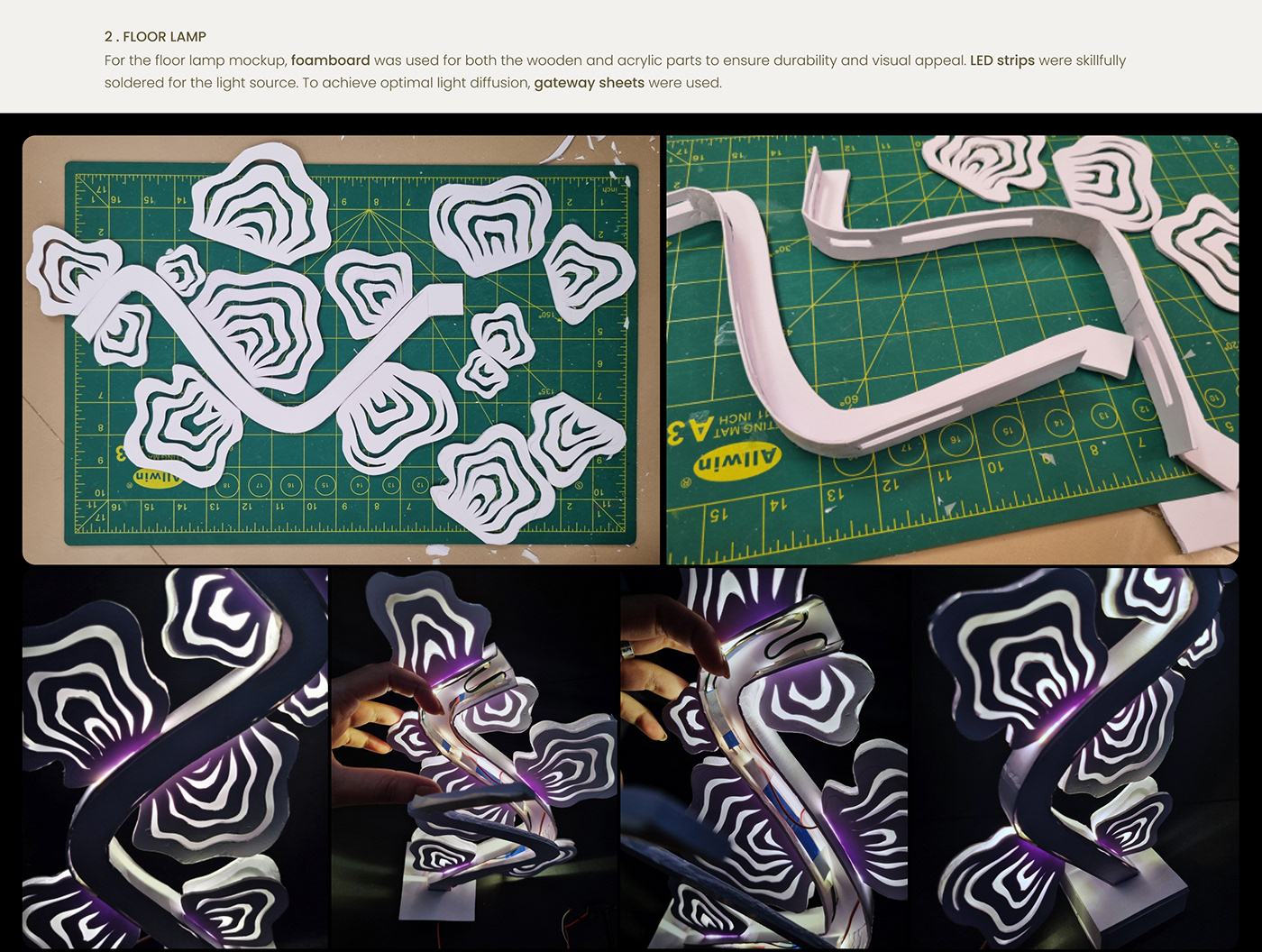 Kiinoko，Lamp design，