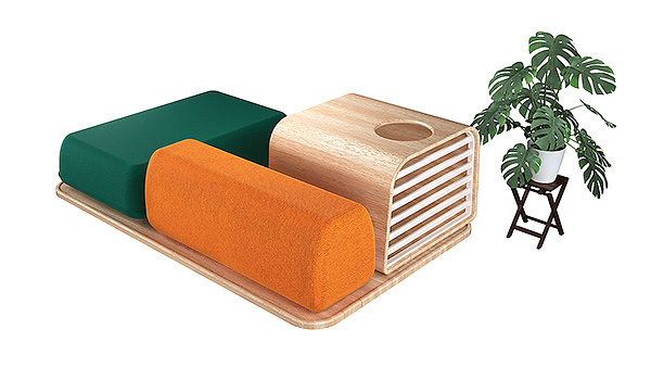 Dog House & Sofa，Pets，product design，Home design，