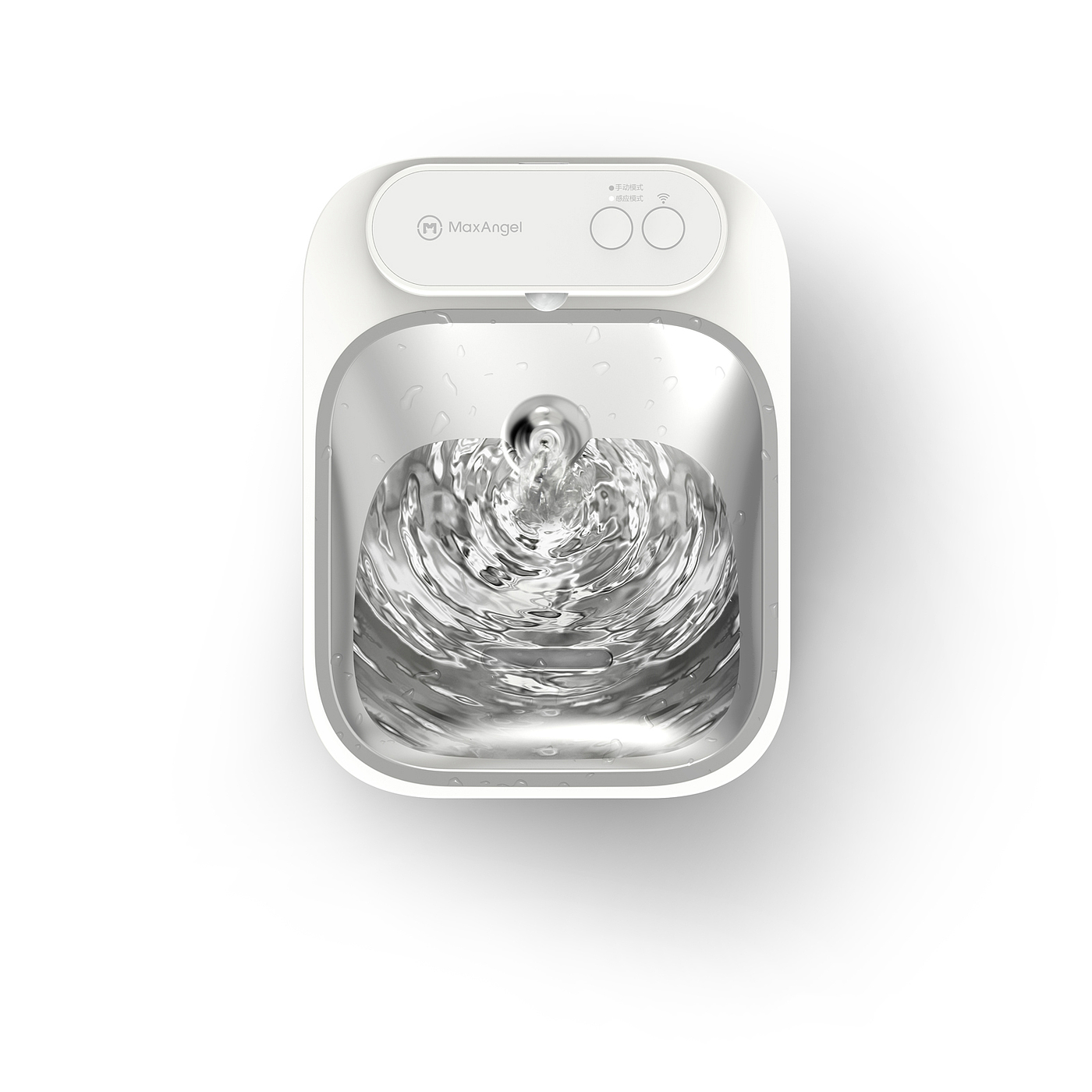 Clean dirt separation automatic water dispenser，Pet water dispenser，Pet products design，Gold standard design，Designer Xiong muguo，Pet water feeder，